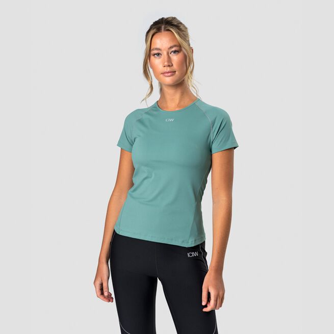 ICANIWILL Mercury Reflective T-shirt Aqua Green