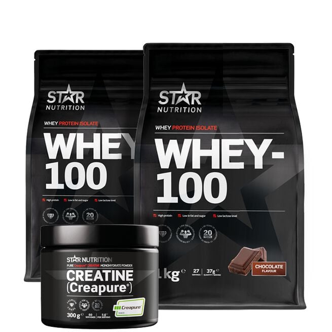 SET 2 x Whey-100 och Creatine