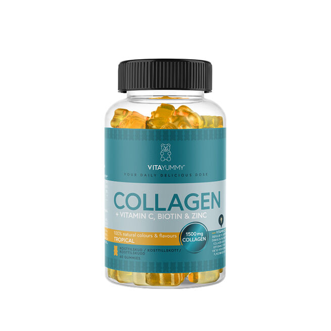 Collagen Gummies 60 stk Tropical
