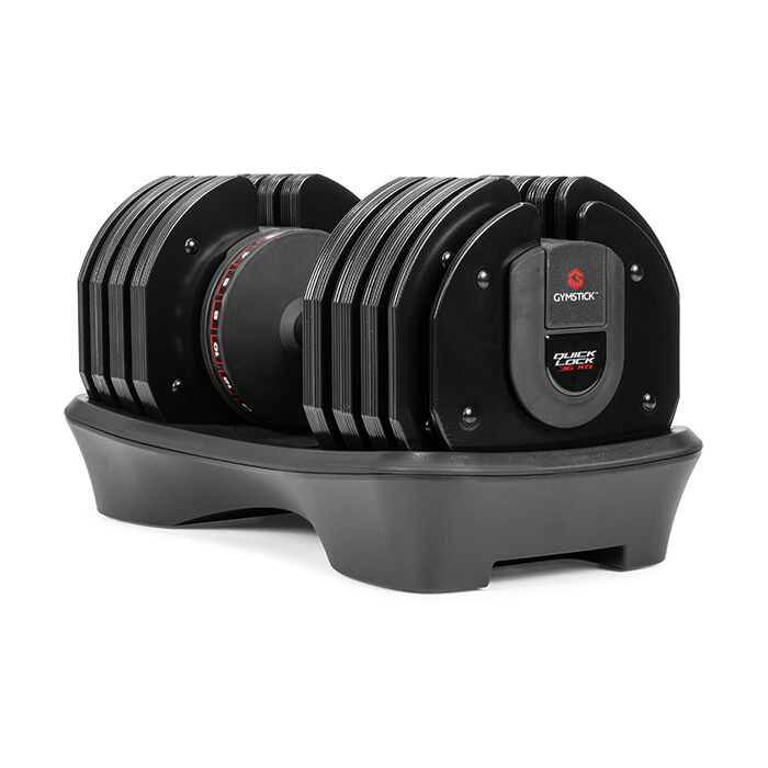 Gymstick Quick-Lock Justerbar H&aring;ndv&aelig;gt 36 kg