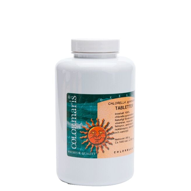 Colormaris Chlorella, 1400 tabletter