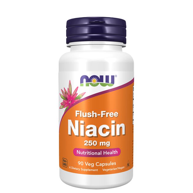 Niacin Flush-Free Vitamin B 250 mg 90 kapsler