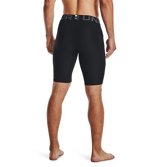 UA HG Armour Long Shorts, Black 