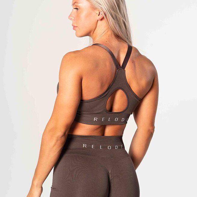 Relode Prime Scrunch Top, Brown