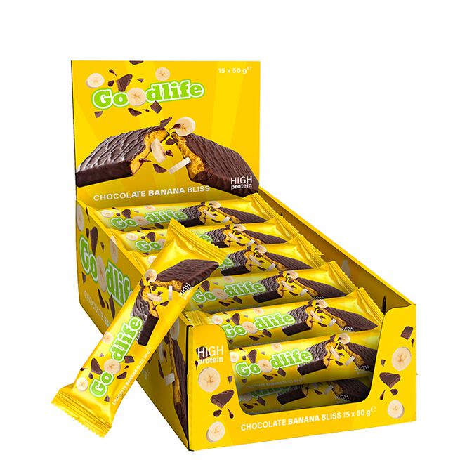 15 x Goodlife, 50 g, Banana Bliss Chocolate Banana Bliss