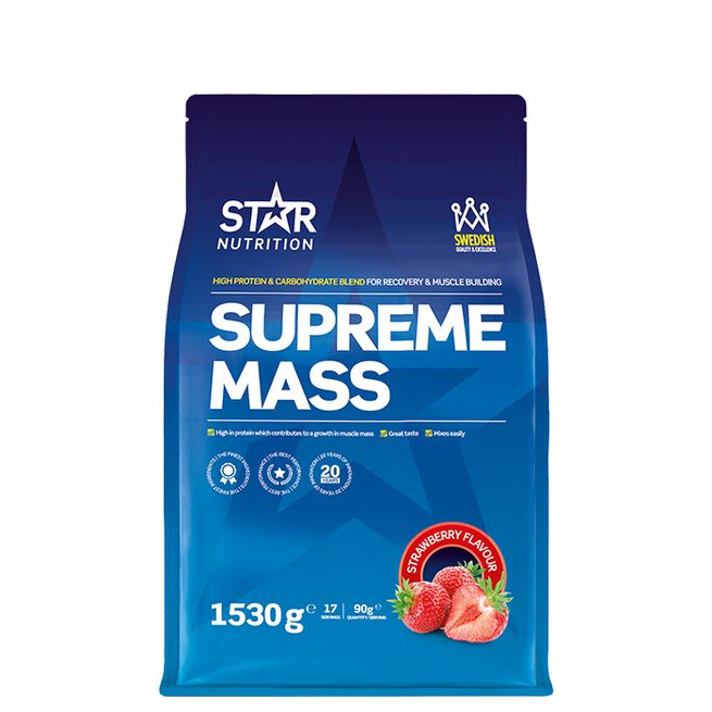 Supreme Mass Gainer 1,53 kg Jordgubb