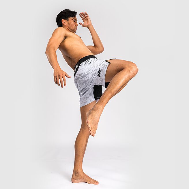 UFC Fusion Authentic Fight Night Men's Fight Shorts Short Fit White