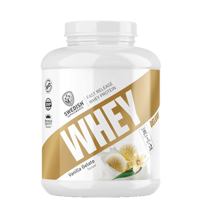 Whey Deluxe Valleprotein 1800 g Vanilla Gelato