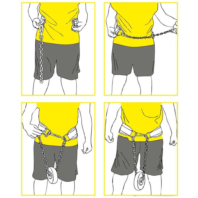 Dip Bælte Sort One Size