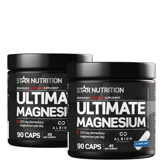 2 x Ultimate Magnesium 90 kapsler
