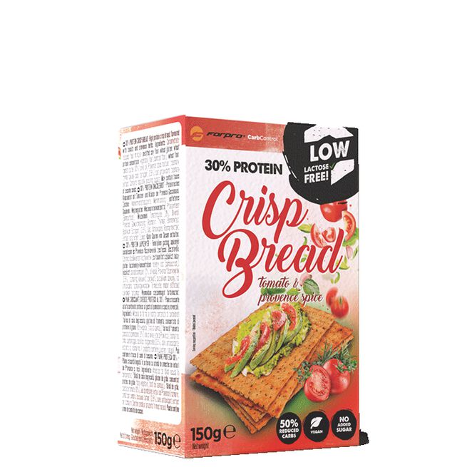 30% Protein Crisp Bröd Tomat & Provence Krydda 150 g