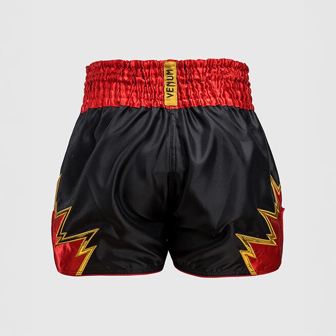 Inferno Muay Thai Shorts Sort Guld Rød