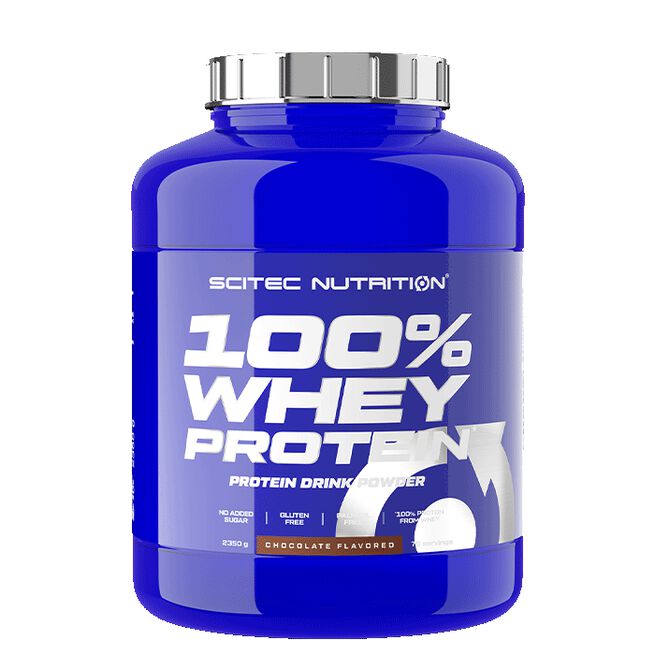 100% Whey Protein, 2350 g, Chokolade 