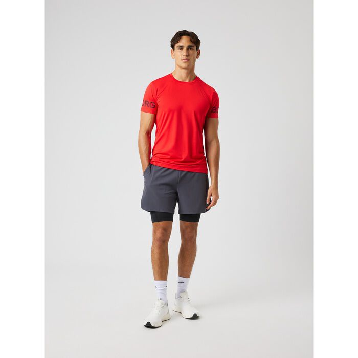 Borg T-shirt R&oslash;d
