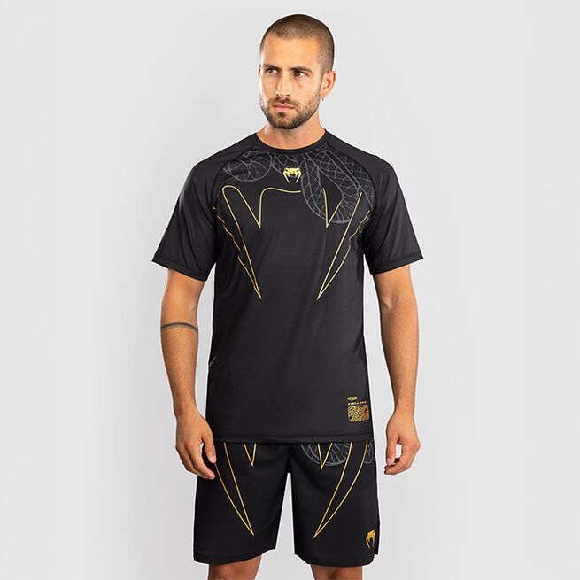 Serpenti Dry Tech T-shirt Sort Sølv Guld