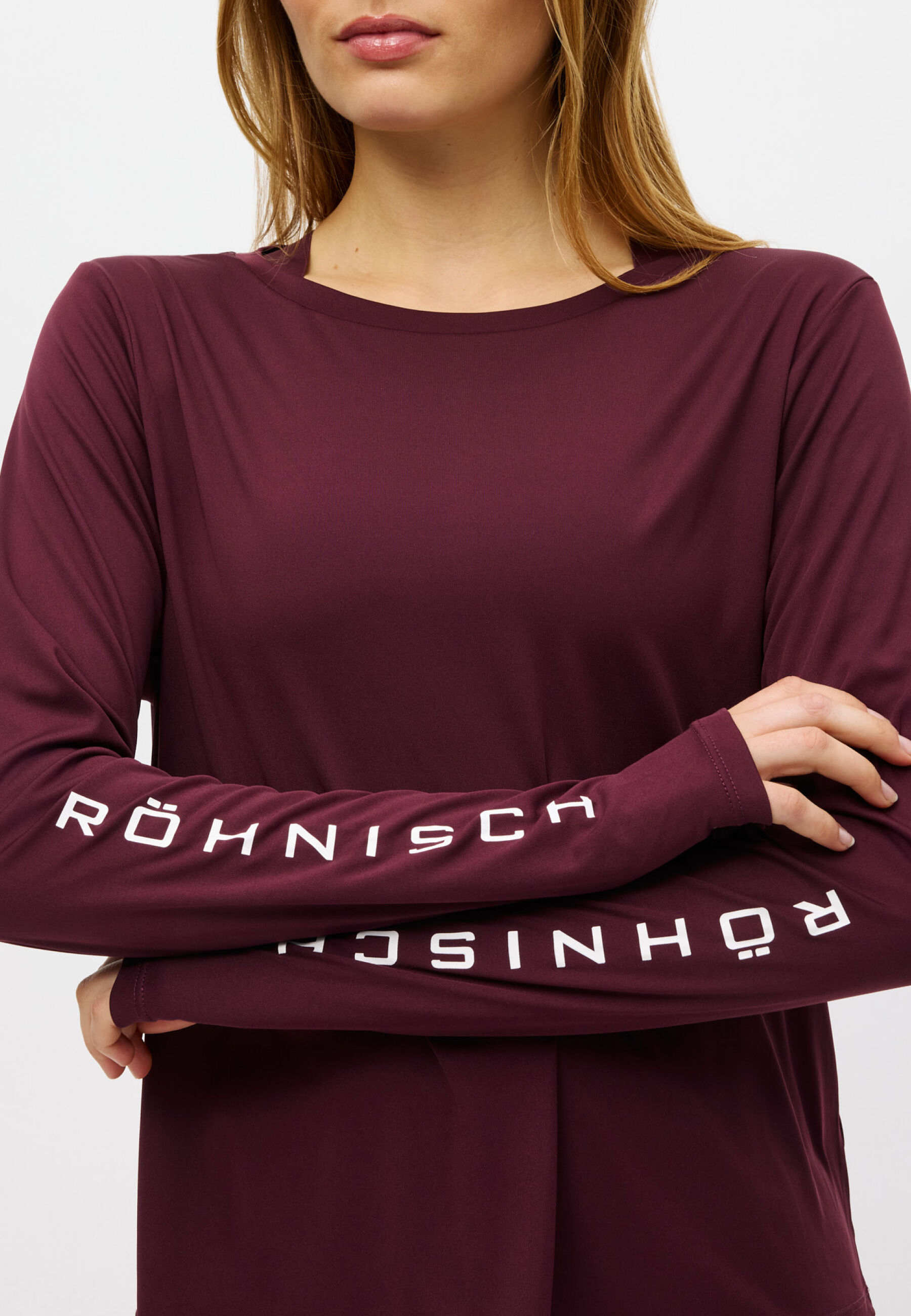 Team Logo Long Sleeve Lilla