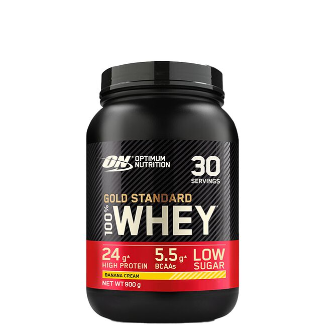 100% Whey Gold Standard Valleprotein 908 g Banana Cream