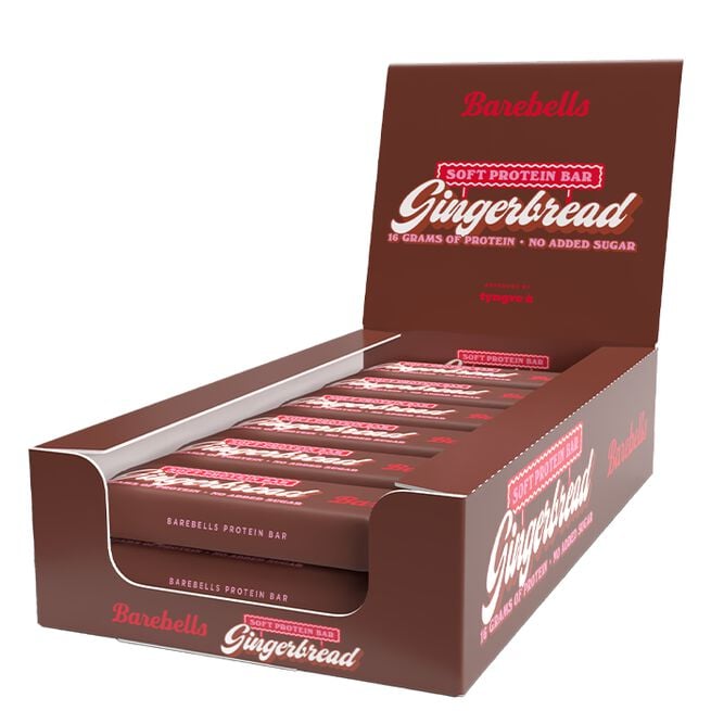 12 x Barebells Soft Protein Bar 55 g Gingerbread