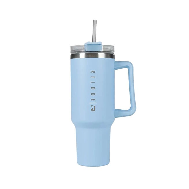 Clean Tumbler Vandflaske Rustfrit Stål 1200 ml Blå