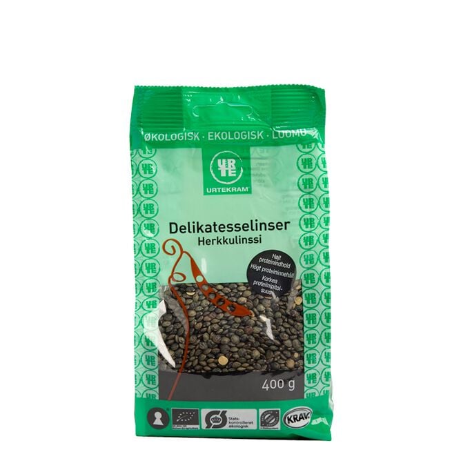 Delikatesselinser, øko 400 g