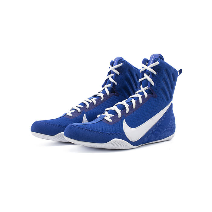 Nike Machomai 3 Boksesko Bl&aring; Hvid