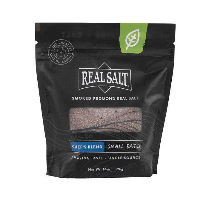 CHEF'S BLEND Smoked Salt 397g Pouch Chefs Blend Smoked