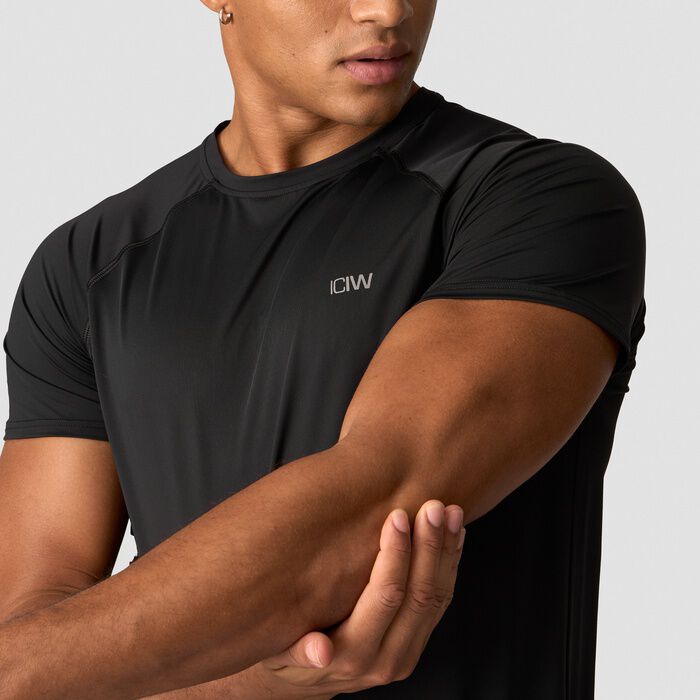 Workout T shirt Sort