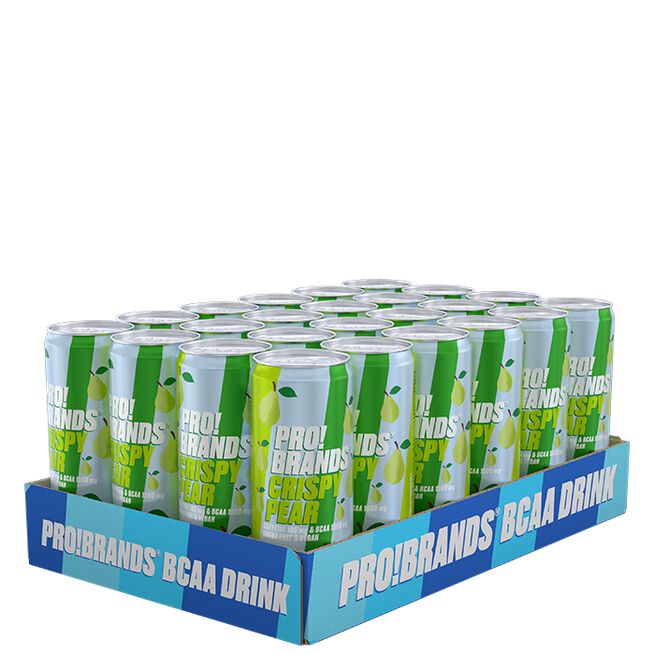 24 x BCAA Energidrik 330 ml Crispy Pear