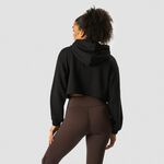 ICANIWILL Stance Cropped Hoodie Black