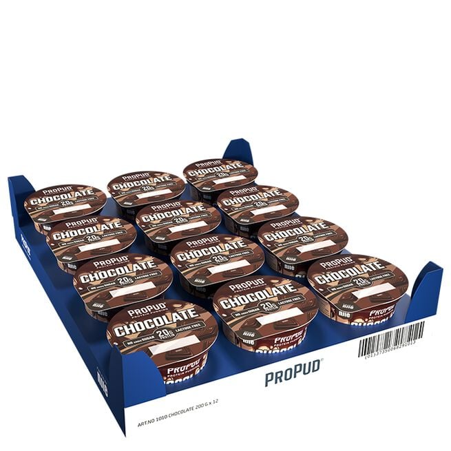 12 x ProPud Proteinbudding 200 g Chocolate