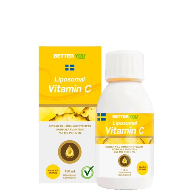 Liposomal C-vitamin væske 150 ml Ananas