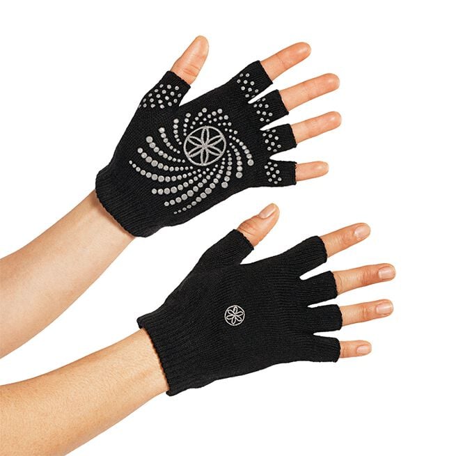 Grippy Yoga Handsker Sort