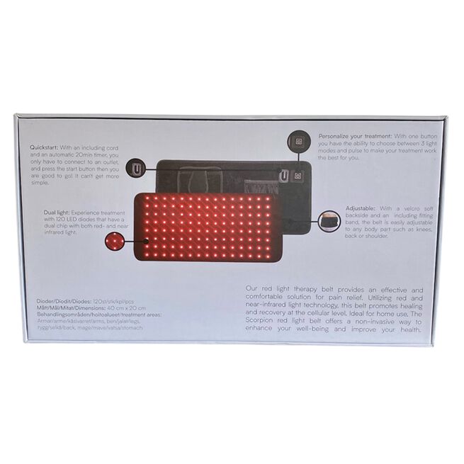 The Scorpion Rødtlys Bælte