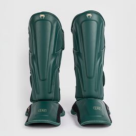 Venum Impact Evo Shinguards Esmerald Green, L  Impact Evo Shinguards Grøn
