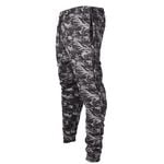 Chained Gym Pants, Black Camo, XL 