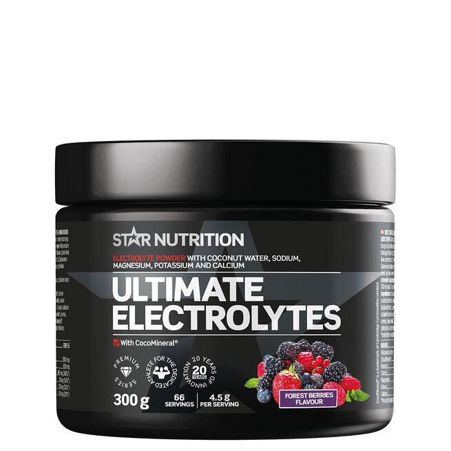 Ultimativ elektrolytvæskeerstatningspulver 300 g Forest Berries