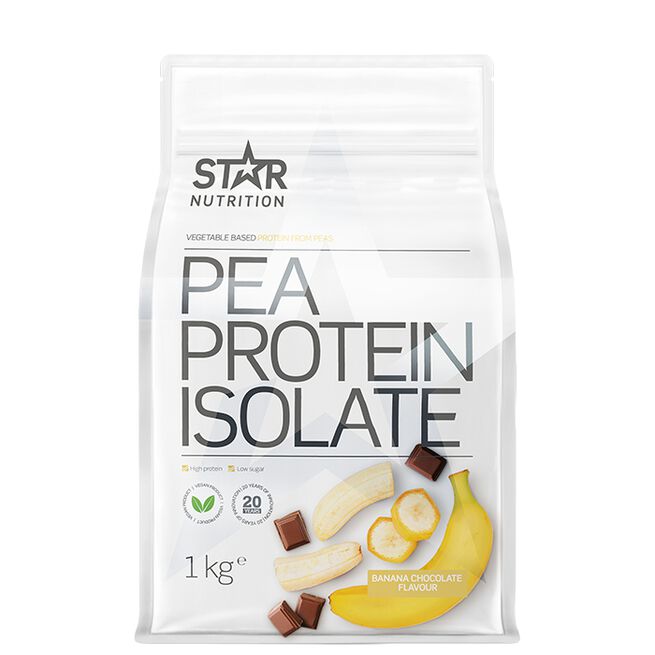 Ærteproteinisolat 1 kg Banana Chocolate (NEW)