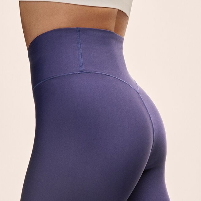 Graphic Træningstights Høj Talje Lilla