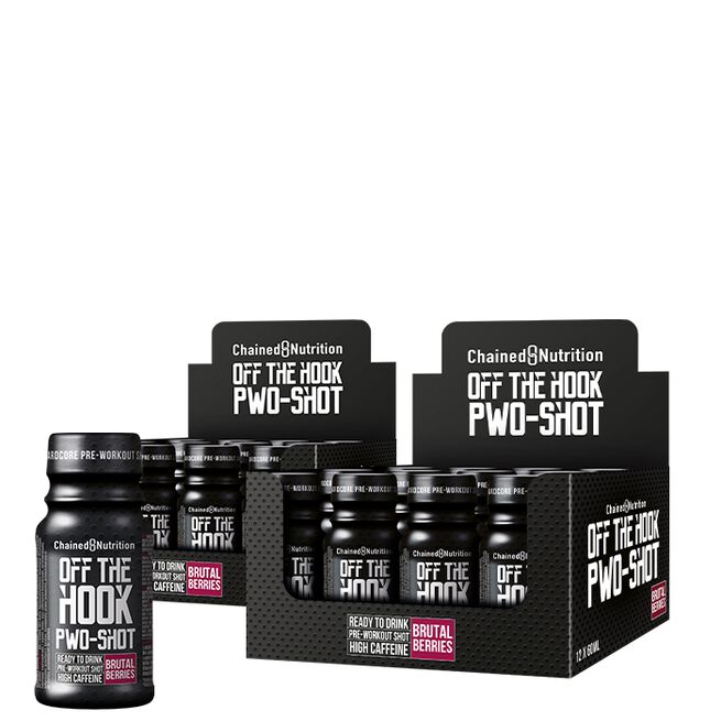 24 x Off The Hook PWO-Shot, 60 ml 