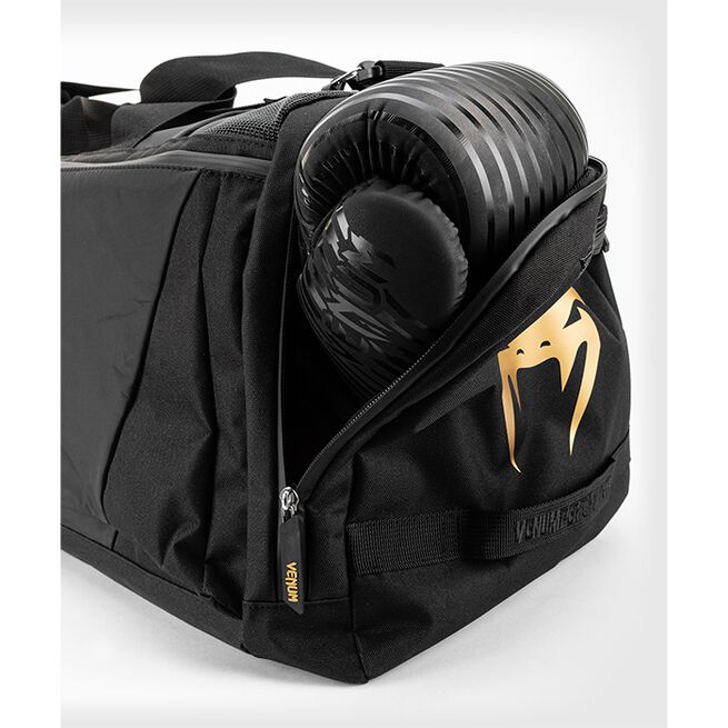 Venum Trainer Lite Evo Sports Bag, Black/Gold
