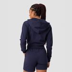 ICANIWILL Activity Cropped Hoodie, Navy