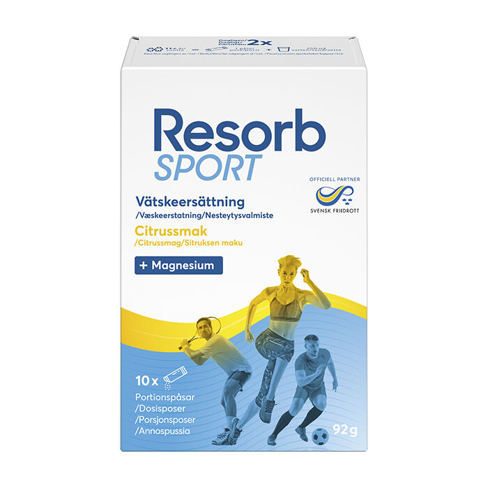 Resorb&reg; Sport Citron 20 stk Citrus