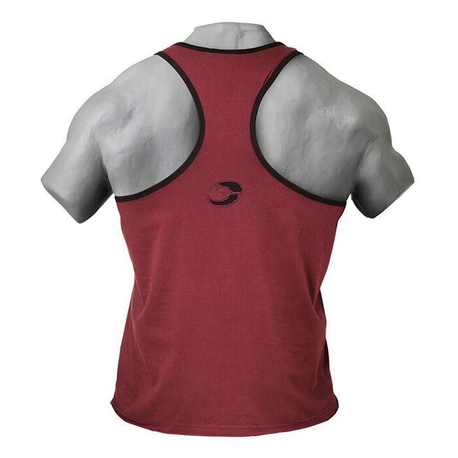 Vintage T-Back Top Mørkerød