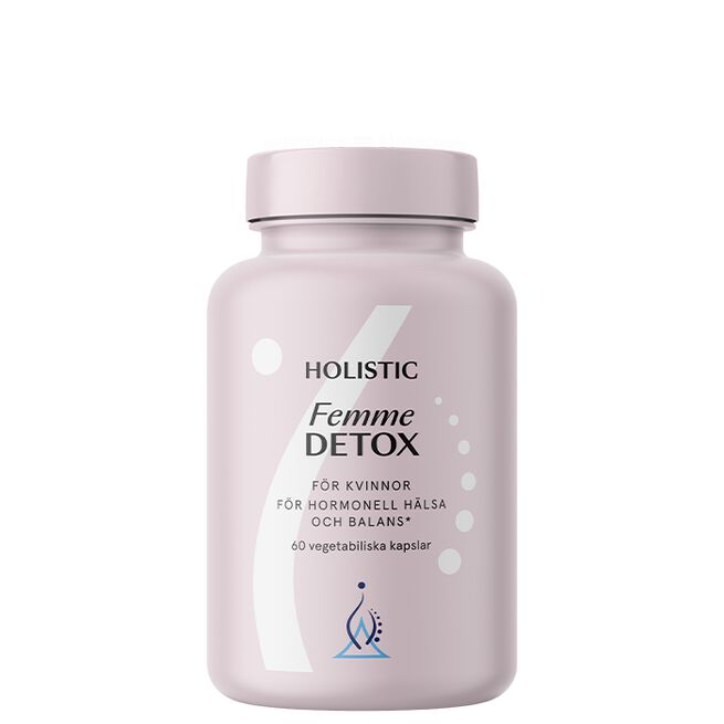 Femme Detox 60 vegetabilske kapsler fra Holistic