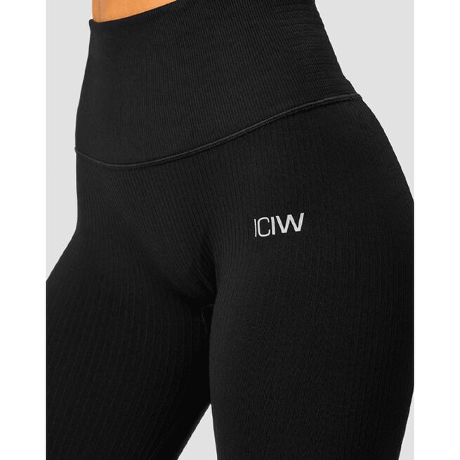 Ribbed Define Seamless Pocket Tights Sort