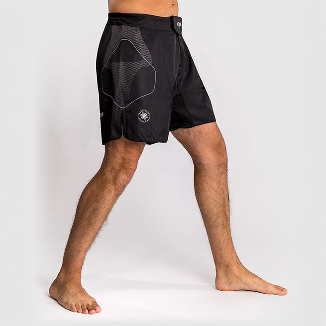 Nexus Fightshorts Sort Sølv