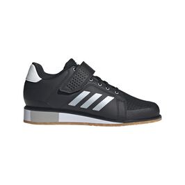 Adidas Power Perfect III, Black/White/Grey, 36  Power Perfect 3 Sko Sort Hvid Grå