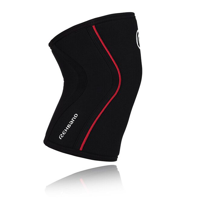 RX Knee Sleeves 7mm Sort/Rød