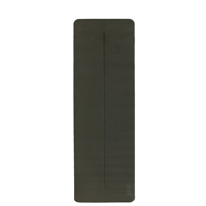 Yogamåtte Position 4mm Skovgrøn/Sort