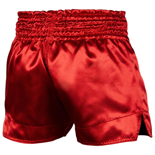 Klassiske Muay Thai Shorts Rød/Guld